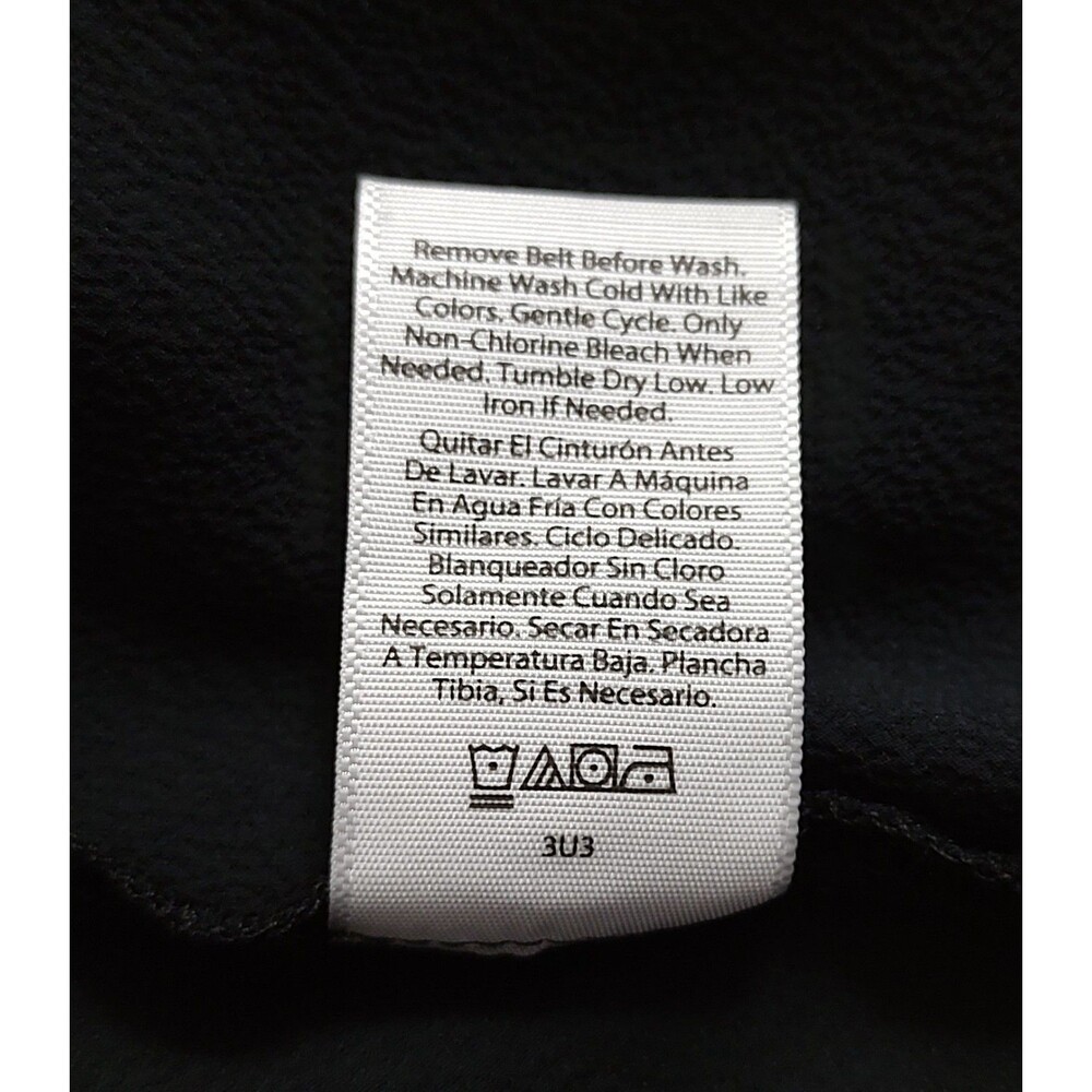 Sofia Jeans by Sofia Vergara Black Tiered Faux Wrap Dress - Picture 11 of 11